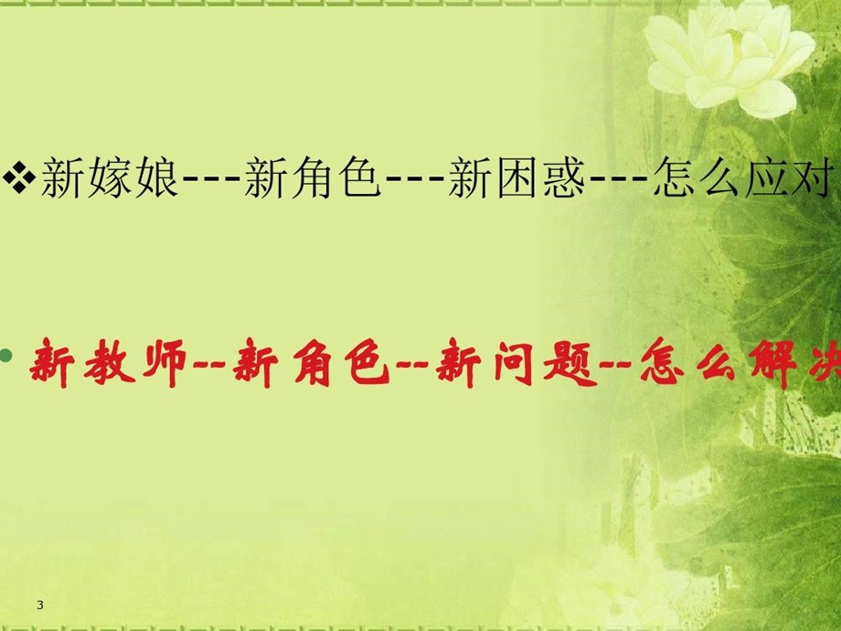 新教师培训讲座PPT幻灯片课件.ppt_第3页