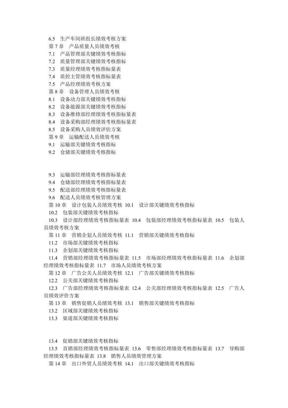 行业绩效考核指标库大全.doc_第2页