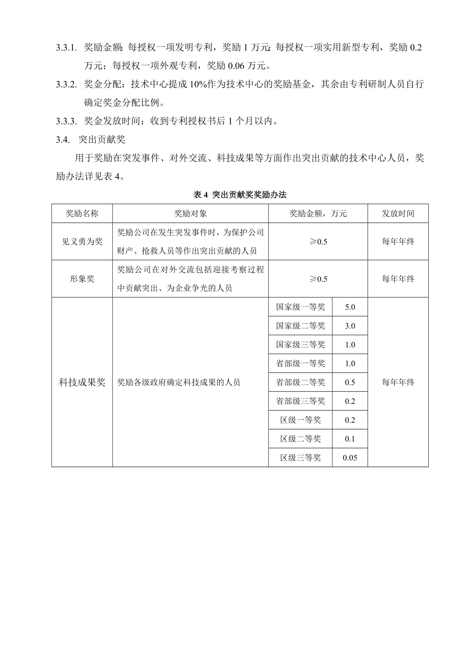 技术中心人员绩效考核管理制度.doc_第3页