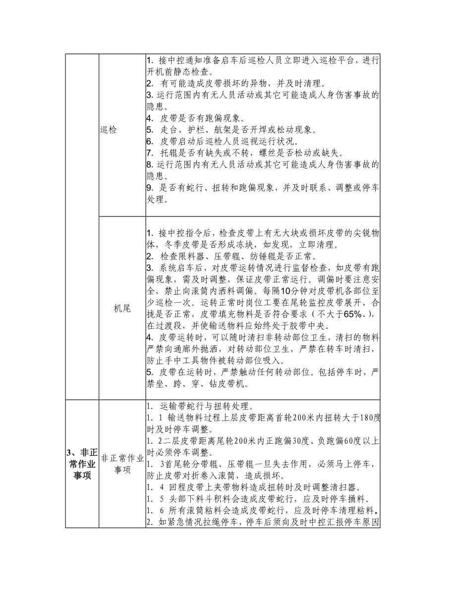 管皮带工岗位标准化作业指导书.doc_第3页