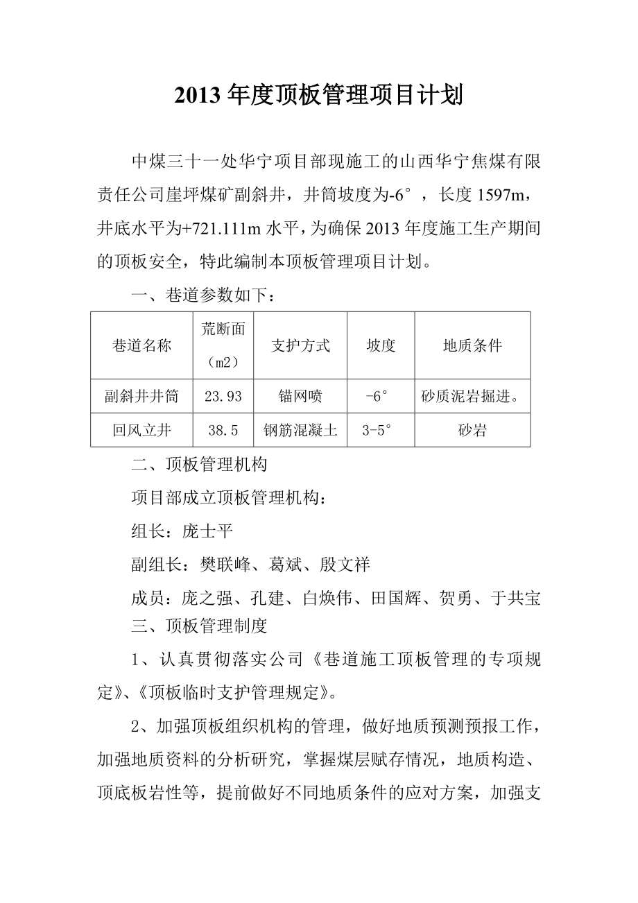 顶板管理项目计划.doc_第2页