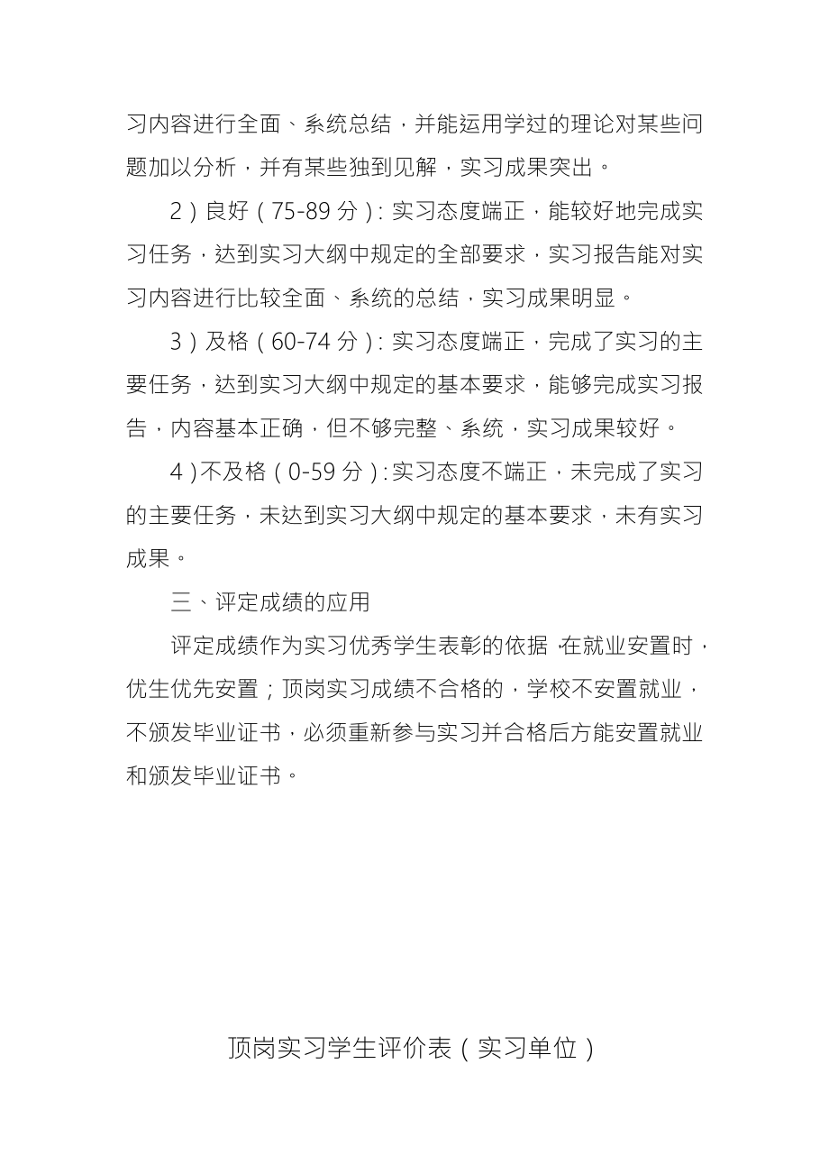 顶岗实习学生考核评价方案.doc_第2页