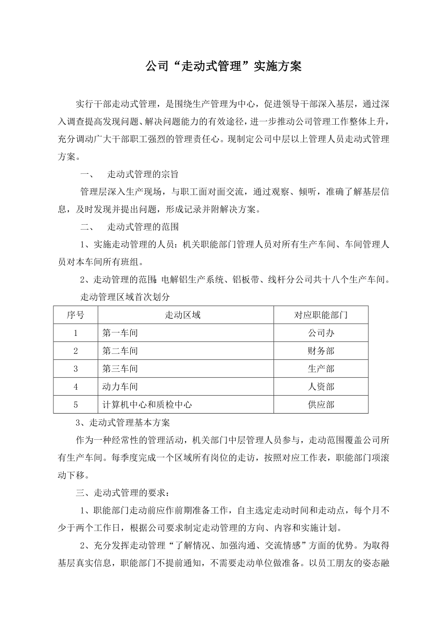 走动式管理实施方案.doc_第1页