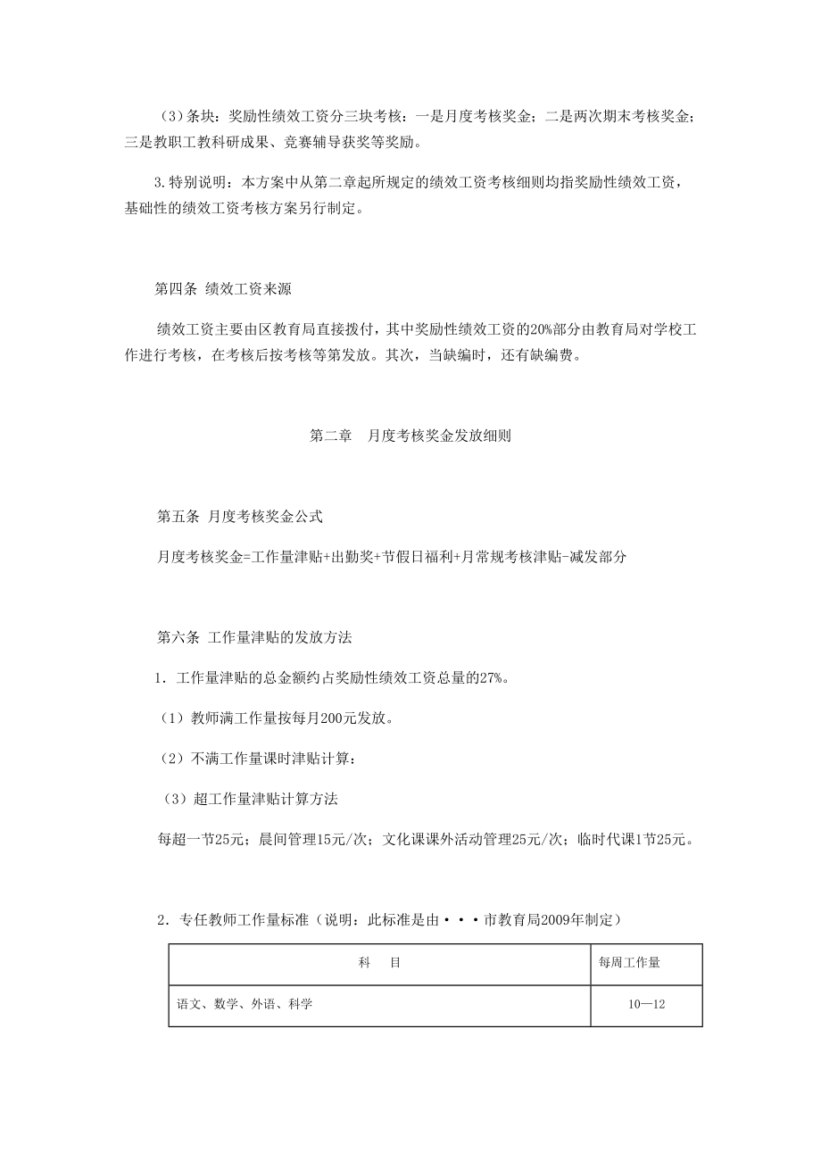 中学绩效工资考核方案.doc_第2页