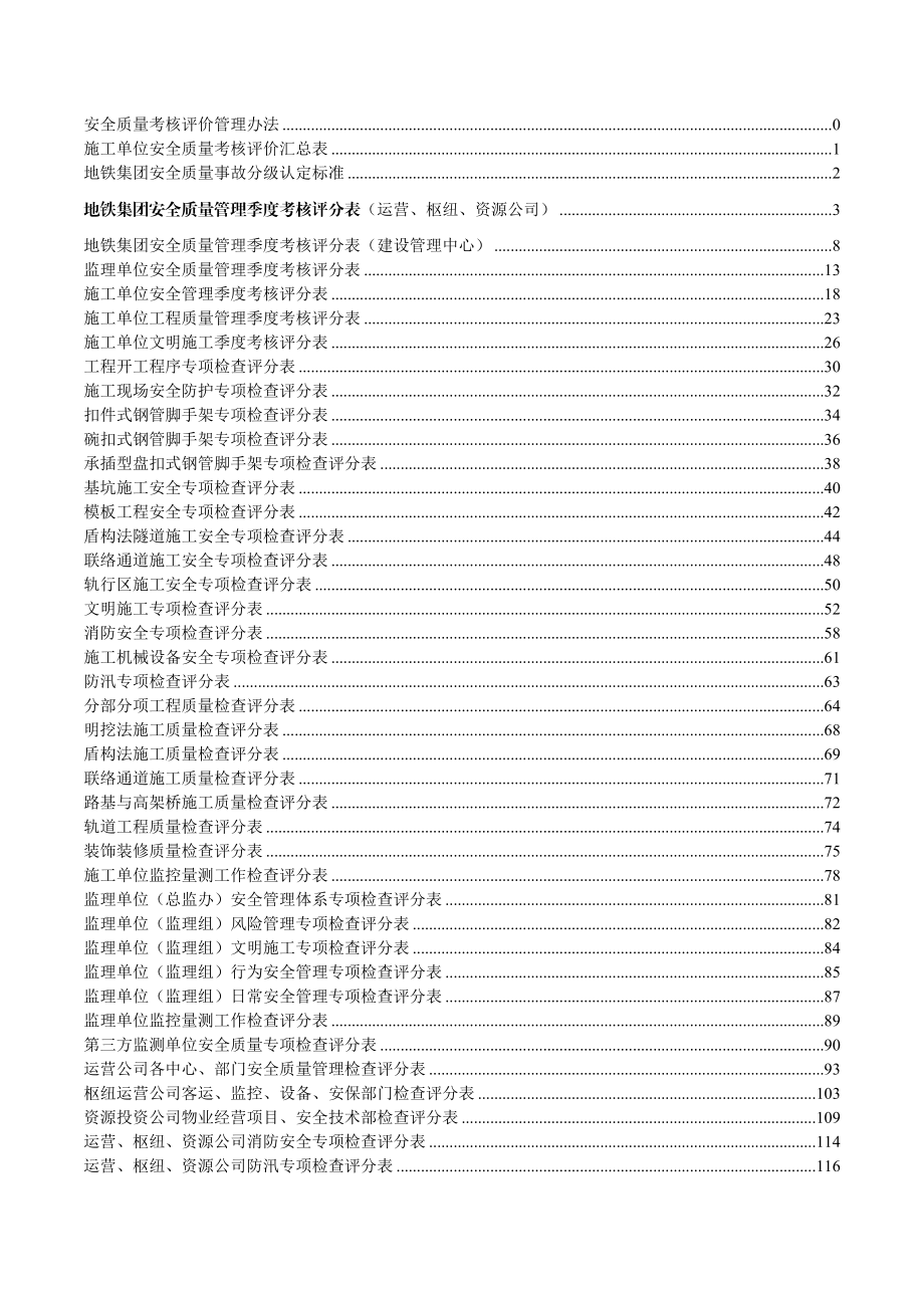 天津地铁集团安全质量考核评价管理办法618(定稿).doc_第1页