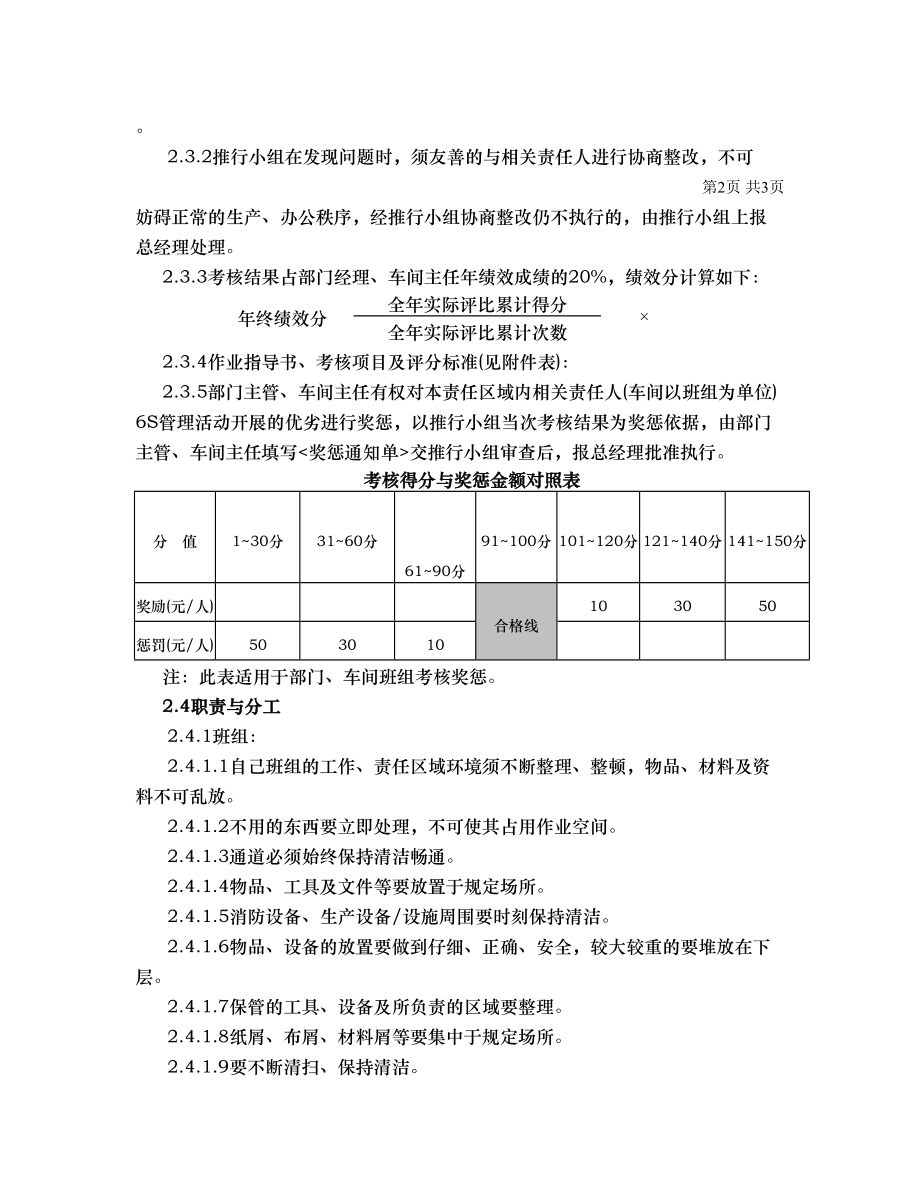 6s活动实施及考核管理办法.doc_第2页