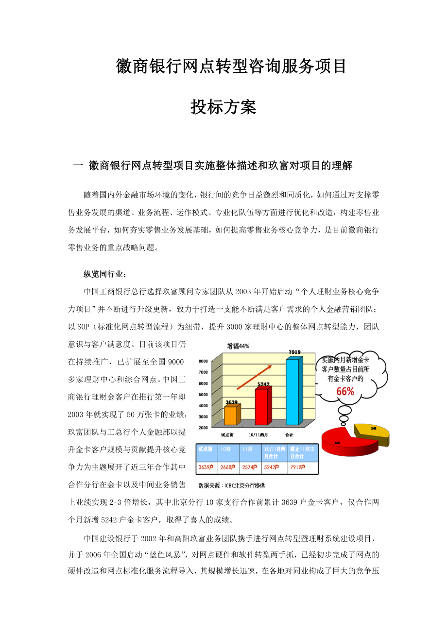 【精品word文档】XXX银行网点转型咨询服务项目投标方案.doc_第3页