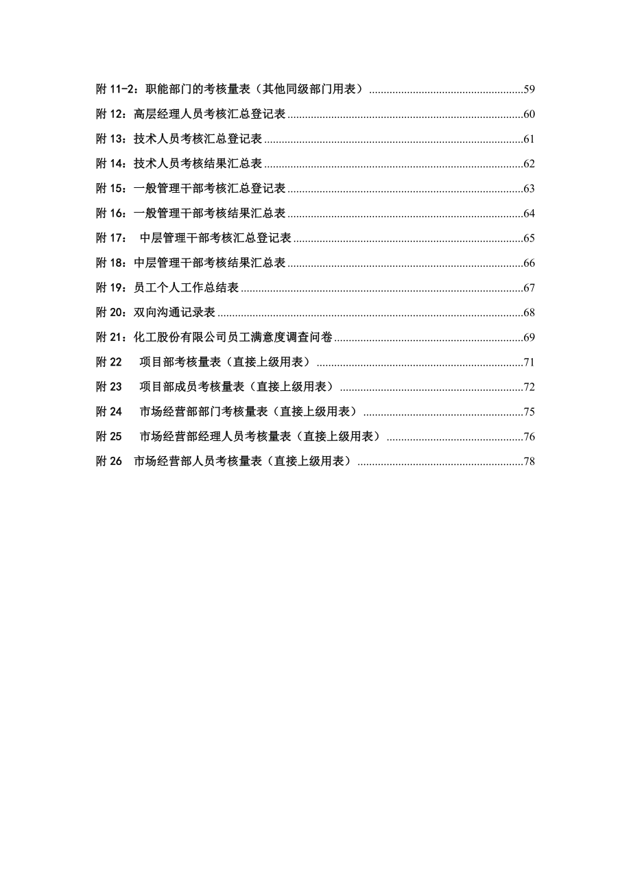 某化工股份有限公司绩效考核管理体系(制度表格汇编).doc_第2页