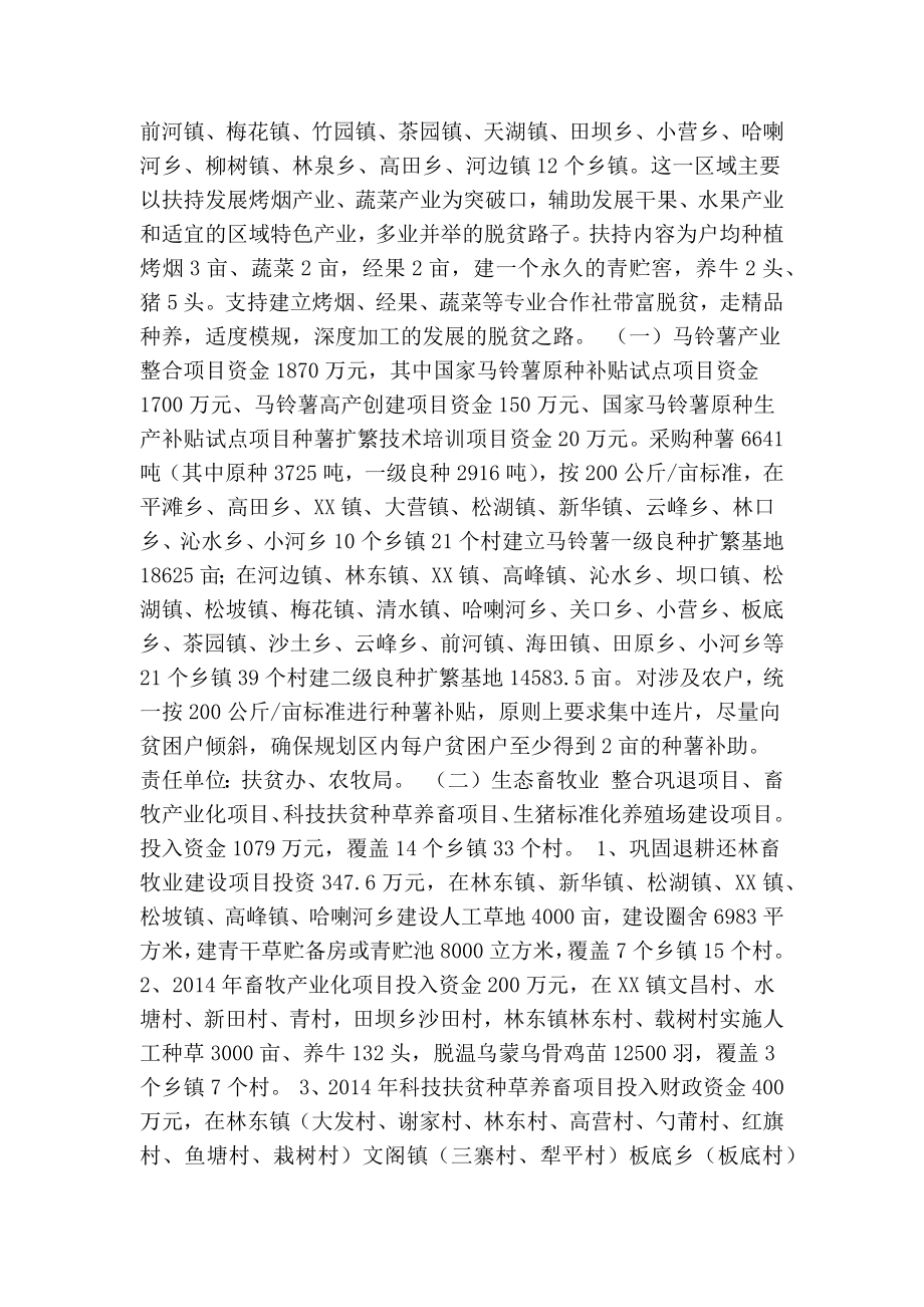 xx县产业扶持到村到户实施方案.doc_第2页