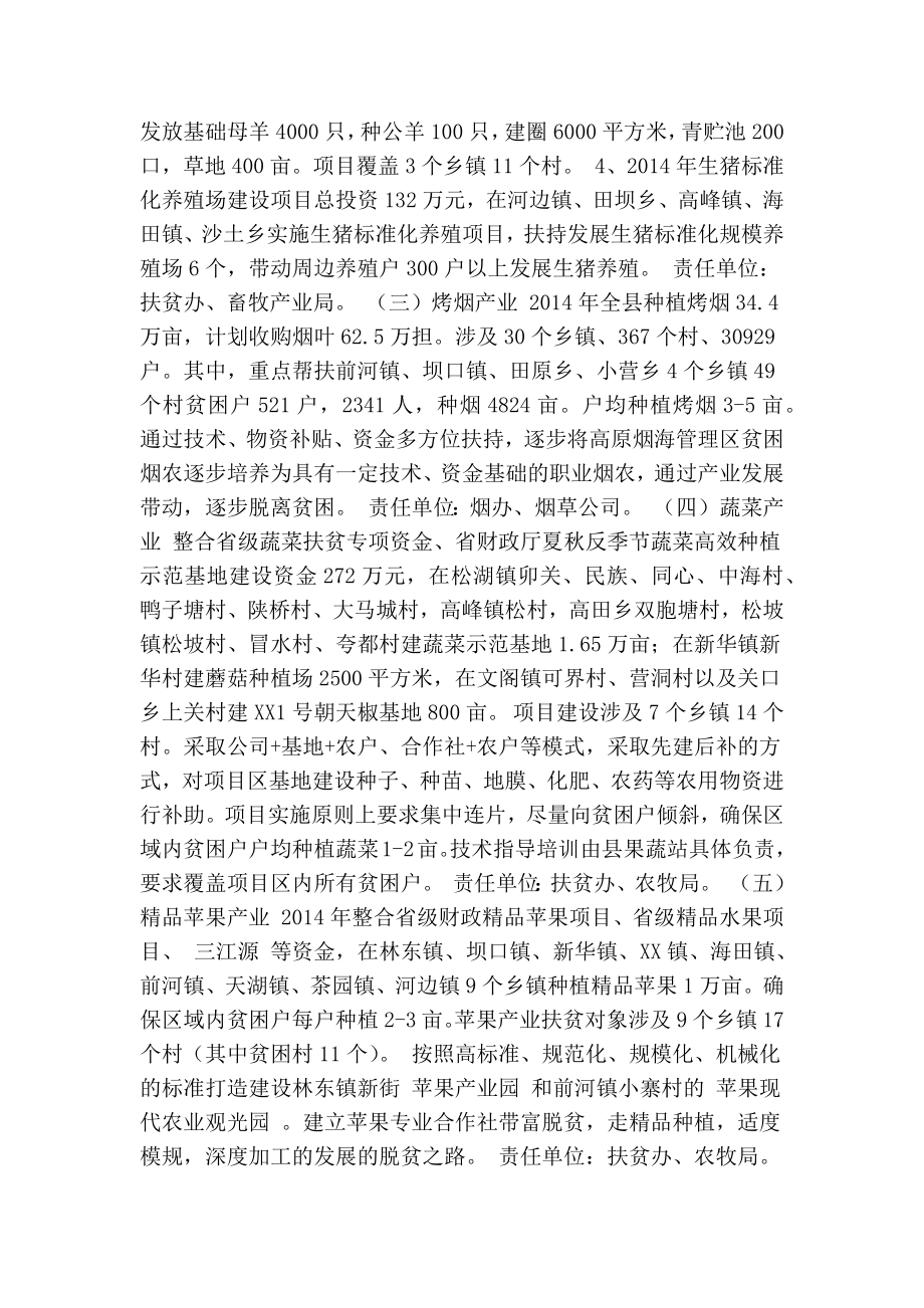 xx县产业扶持到村到户实施方案.doc_第3页