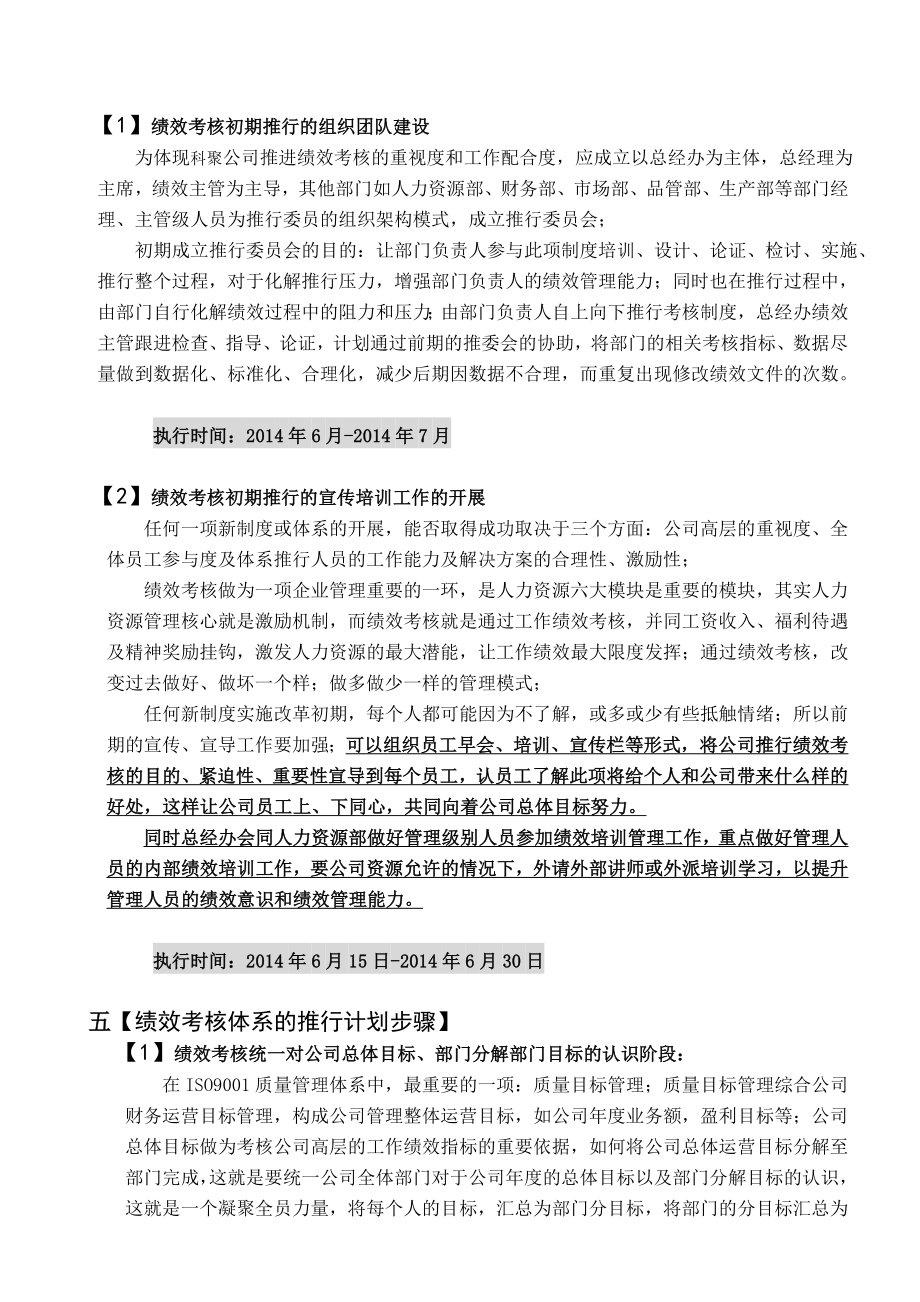 公司绩效考核推行计划方案.doc_第2页