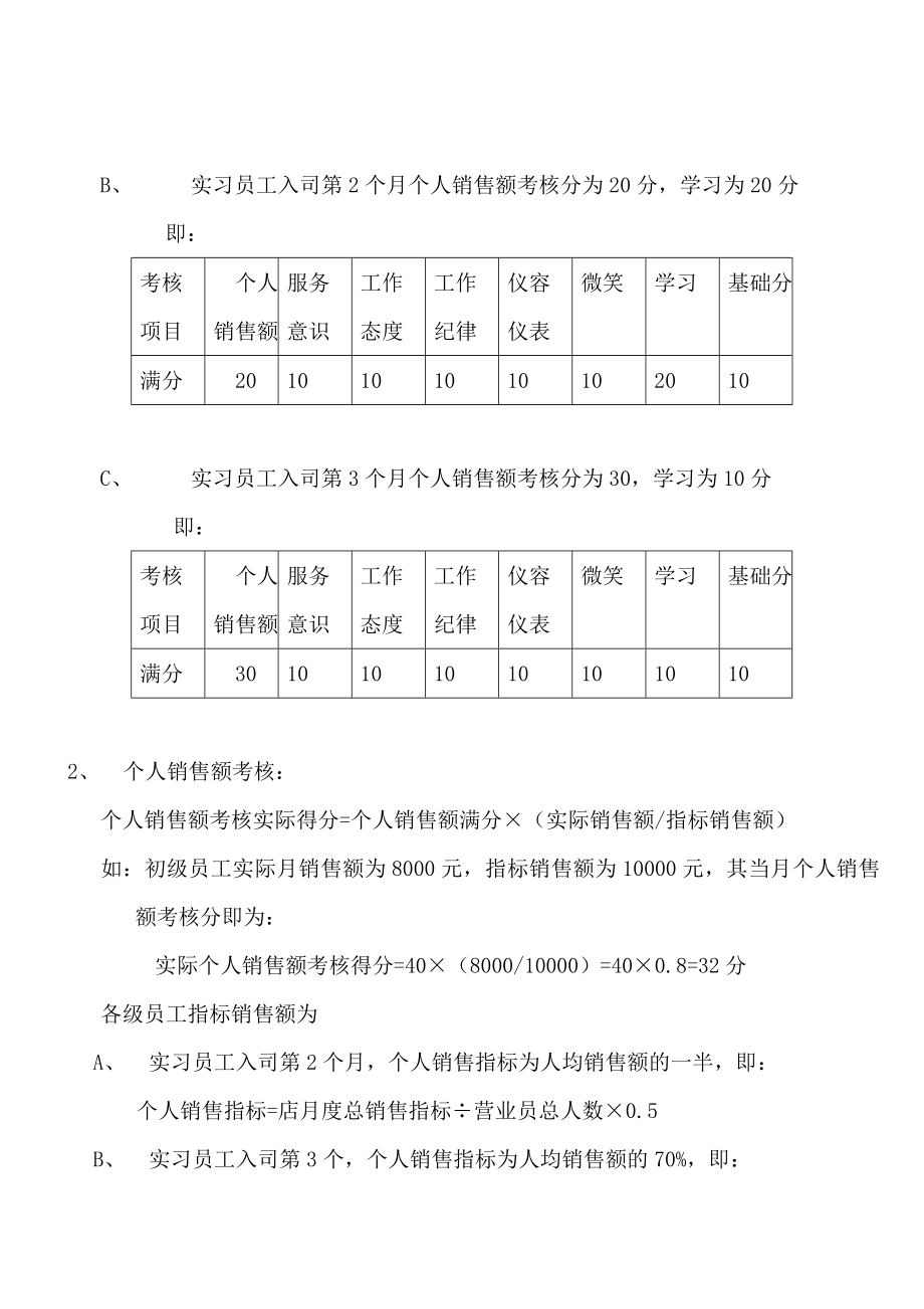 宠物店员工工资激励制度.doc_第2页