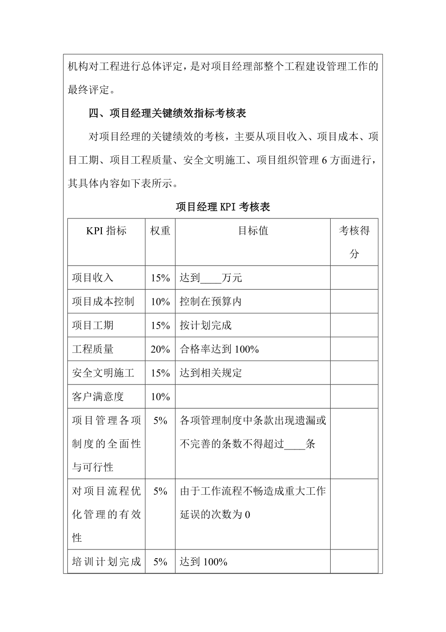 项目经理绩效考核方案.doc_第2页