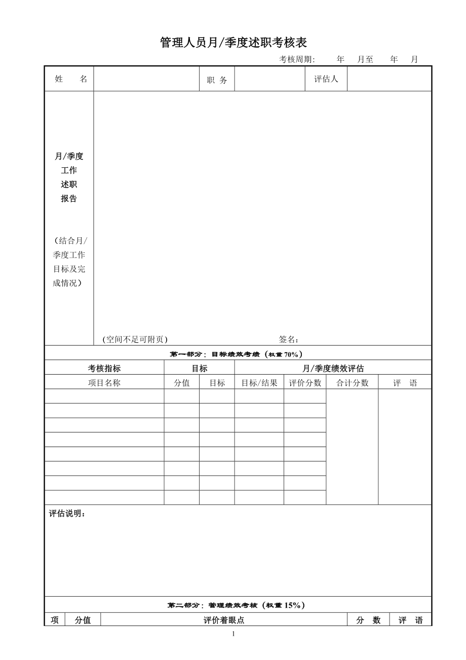 简易绩效考核表.doc_第1页