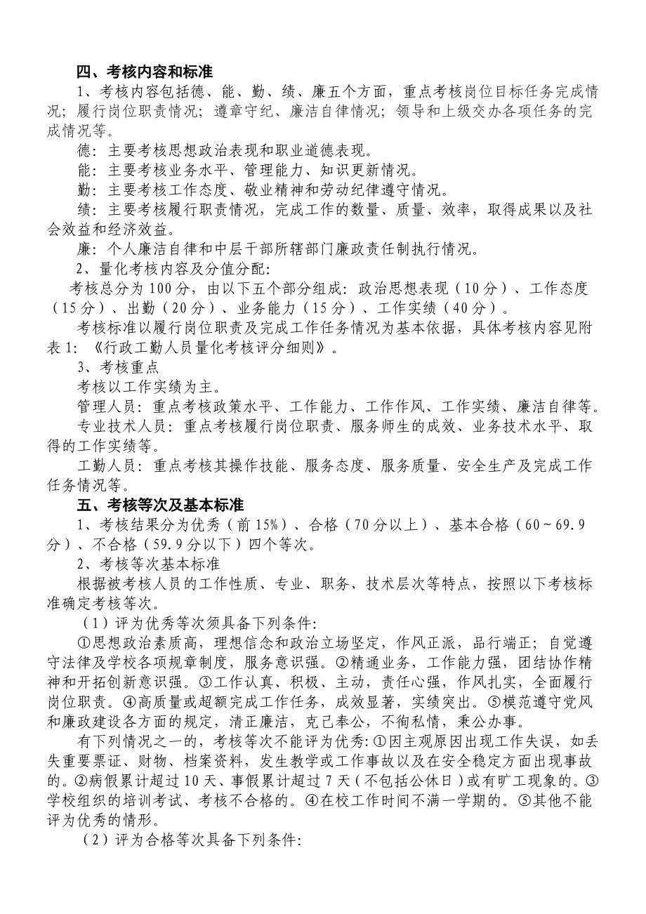 保定市财贸学校行政人员量化考核实施办法.doc_第2页