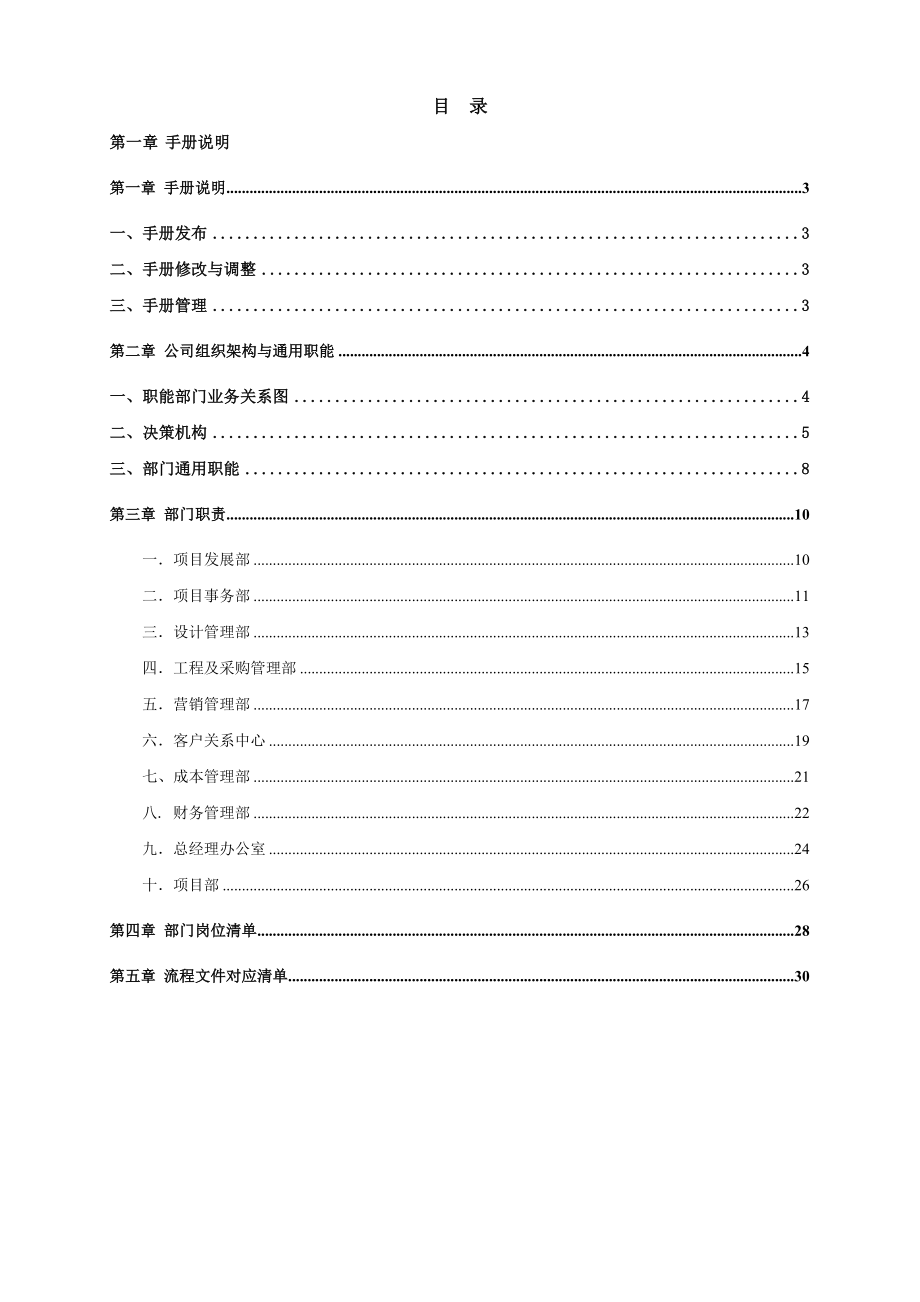 房地产公司组织管理手册.doc_第2页