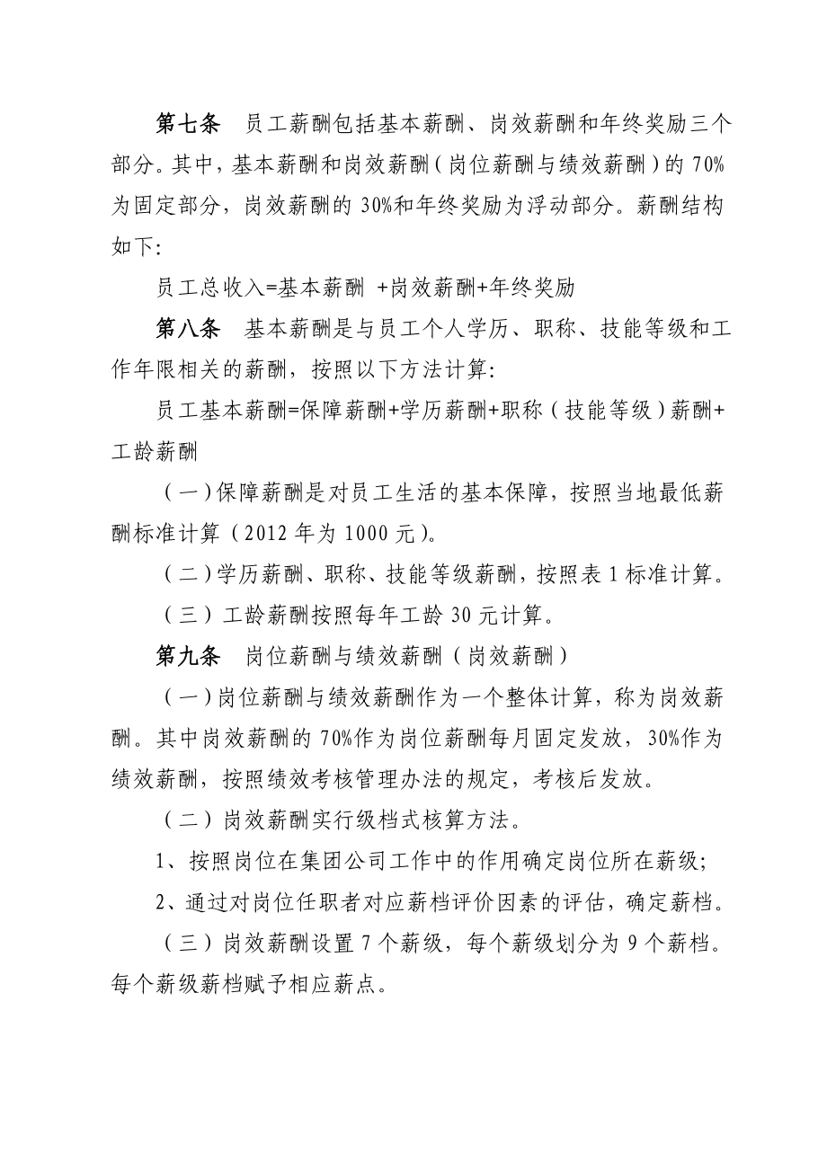 集团有限公司薪酬分配管理办法.doc_第3页