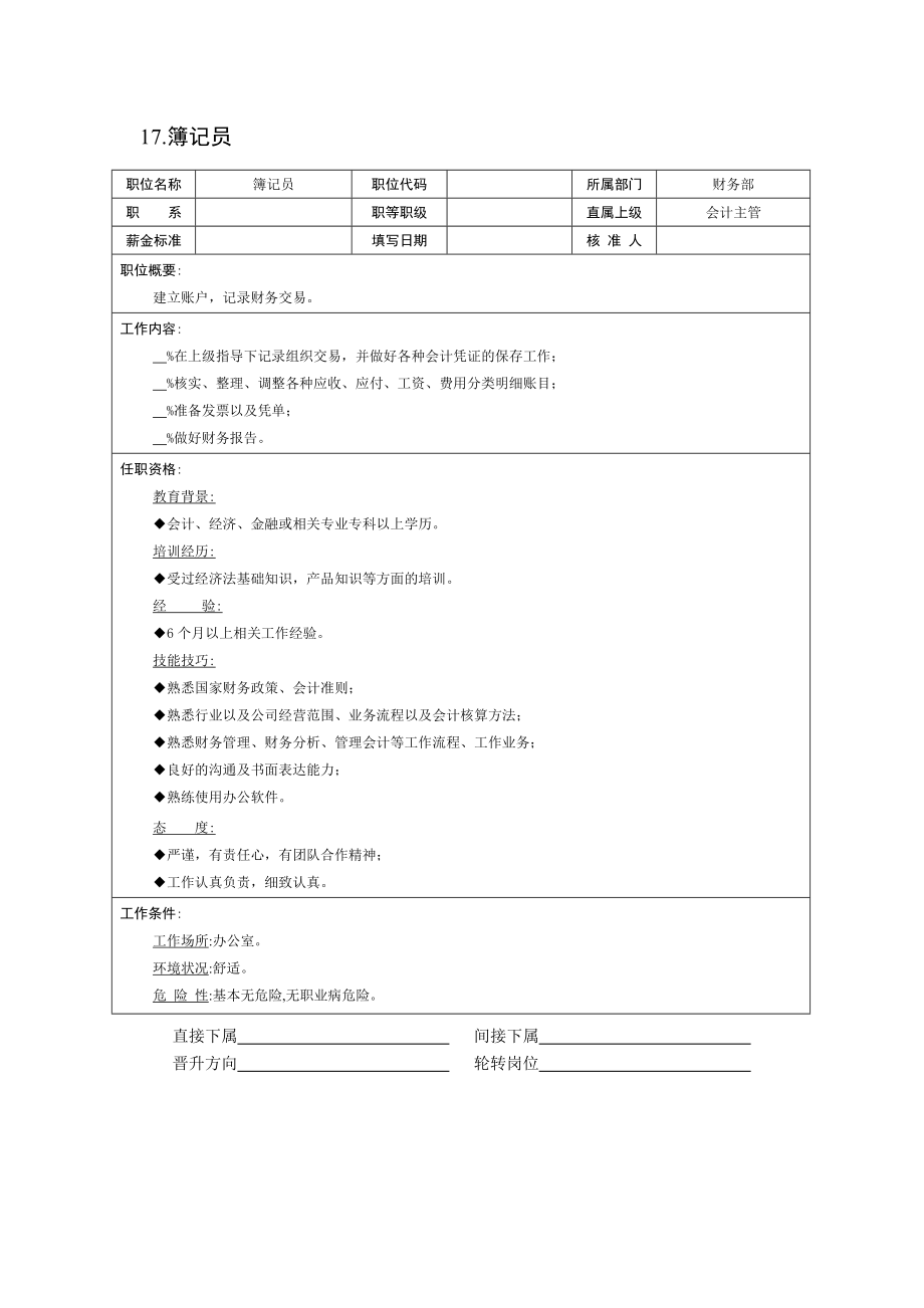 现代企业岗位职责与员工绩效考评全套资料8.doc_第3页