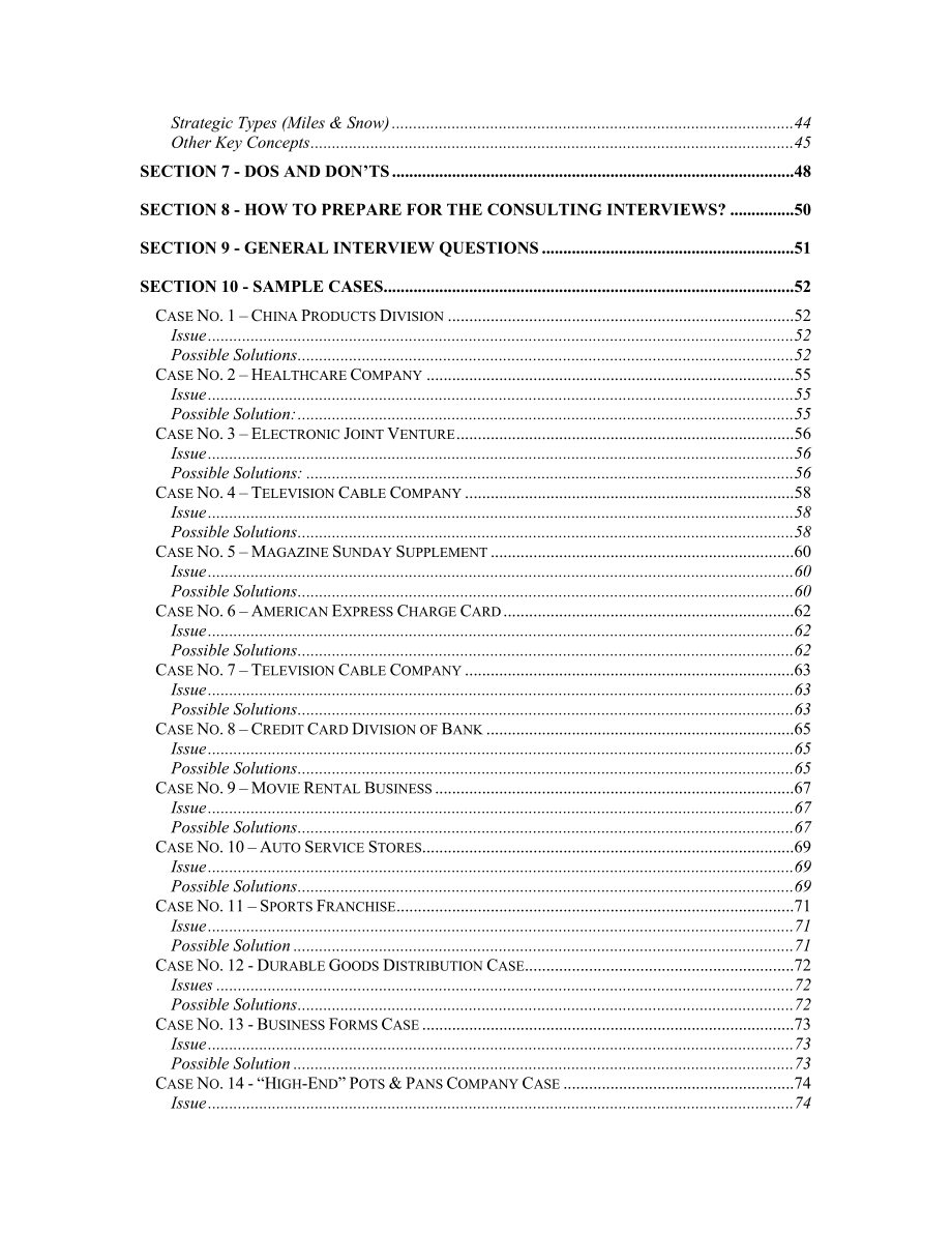 著名商学院案例手册 Case book Michigan.doc_第3页