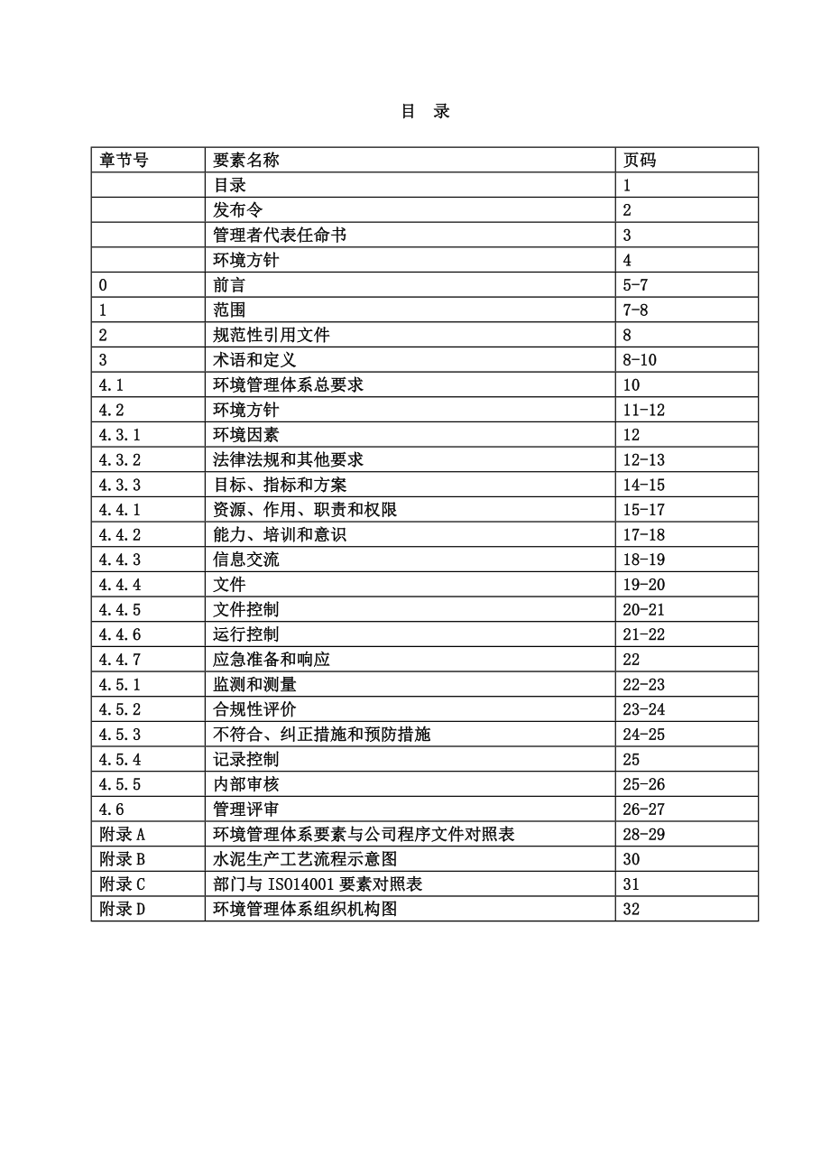 水泥股份环境管理手册.doc_第2页