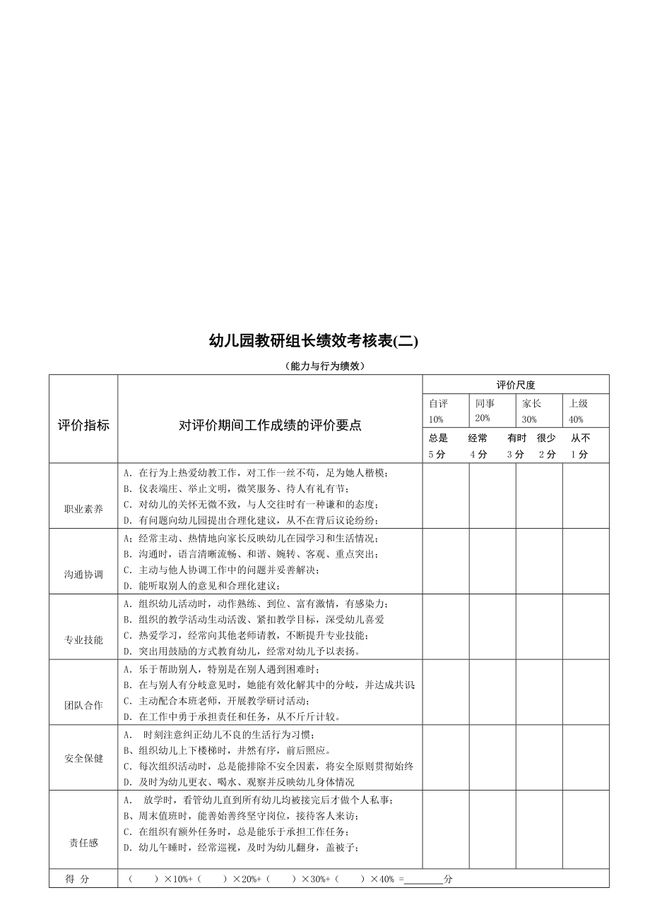 教研组长考核表92601.doc_第2页