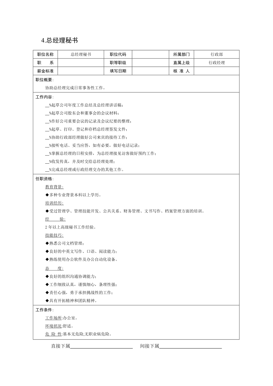 现代企业岗位职责与员工绩效考评全套资料9.doc_第1页