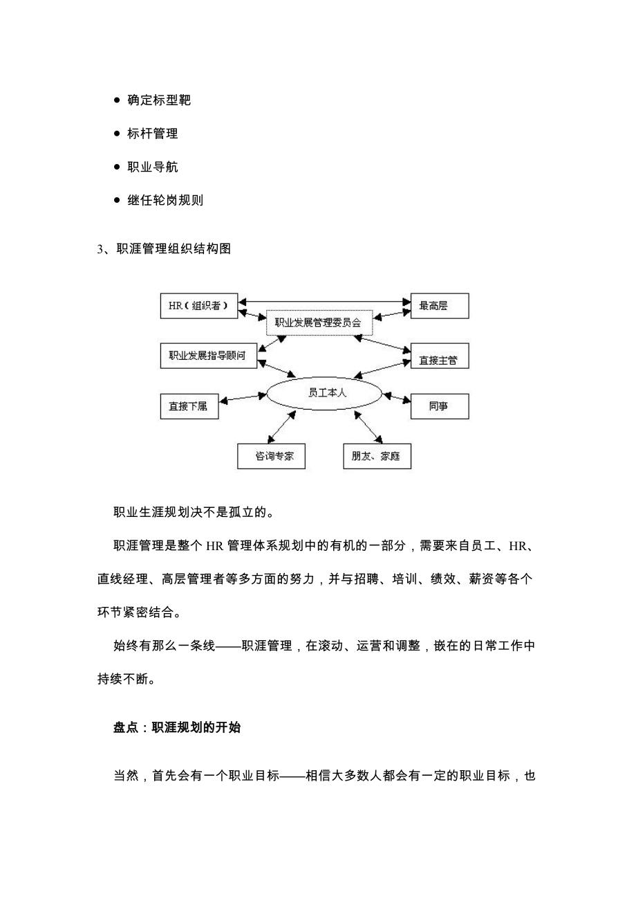 XX公司员工职业生涯管理方案【稀缺资源路过别错过】.doc_第3页