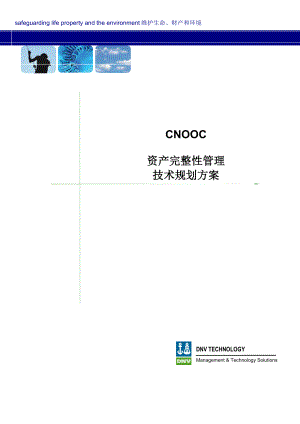 资产完整性管理技术规划实施规划.doc