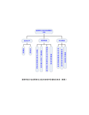 国家科技计划成果转化为技术标准评价指标体系.doc