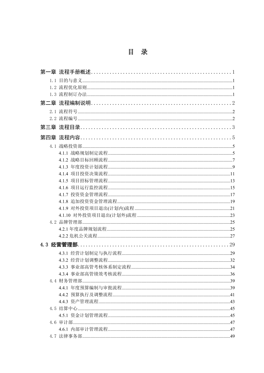 某知名集团总部关键管理流程手册.doc_第2页