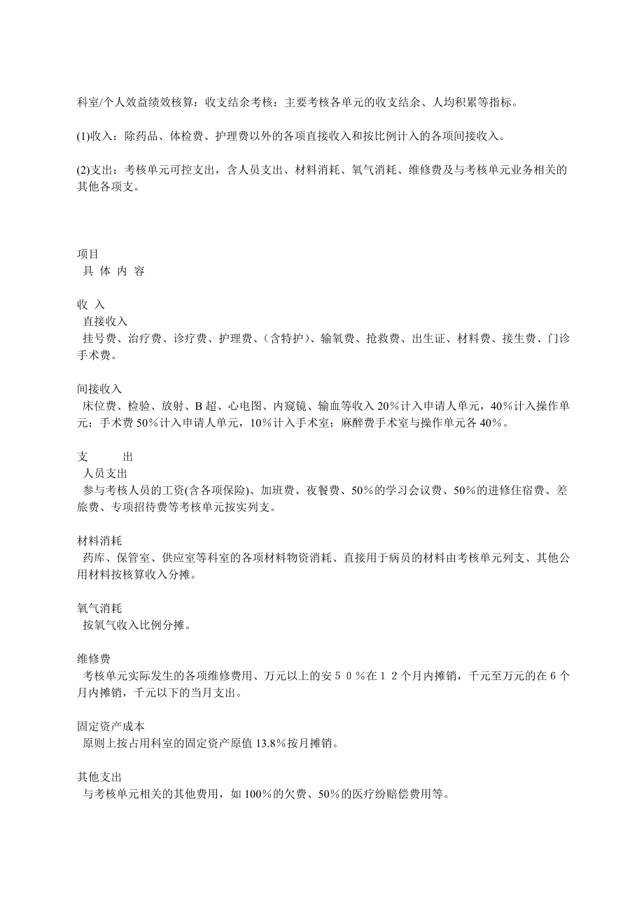 (精选)医院绩效考核方案.doc_第2页