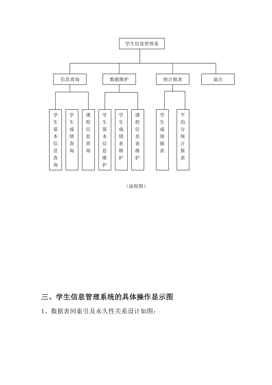 学生信息系统管理课程实习报告.doc_第3页