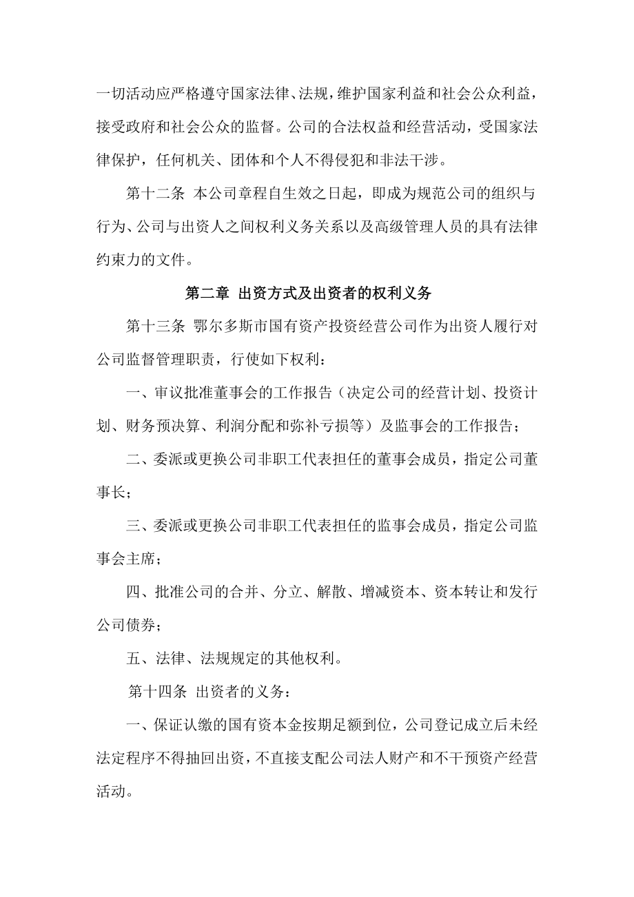 某某能源开发有限公司章程.doc_第3页