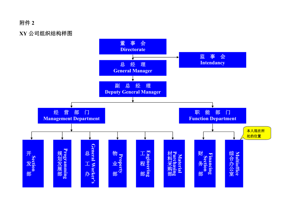 XY公司组织结构图武汉大学MBA教育中心.doc_第1页