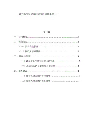 公司流动资金管理情况的调查报告.doc