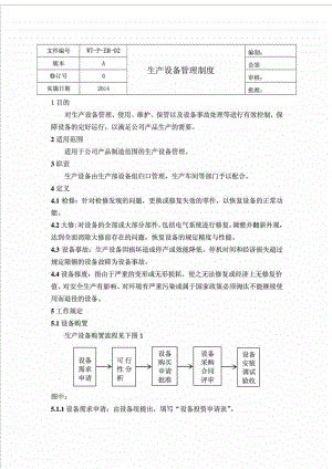 生产设备管理制度.doc