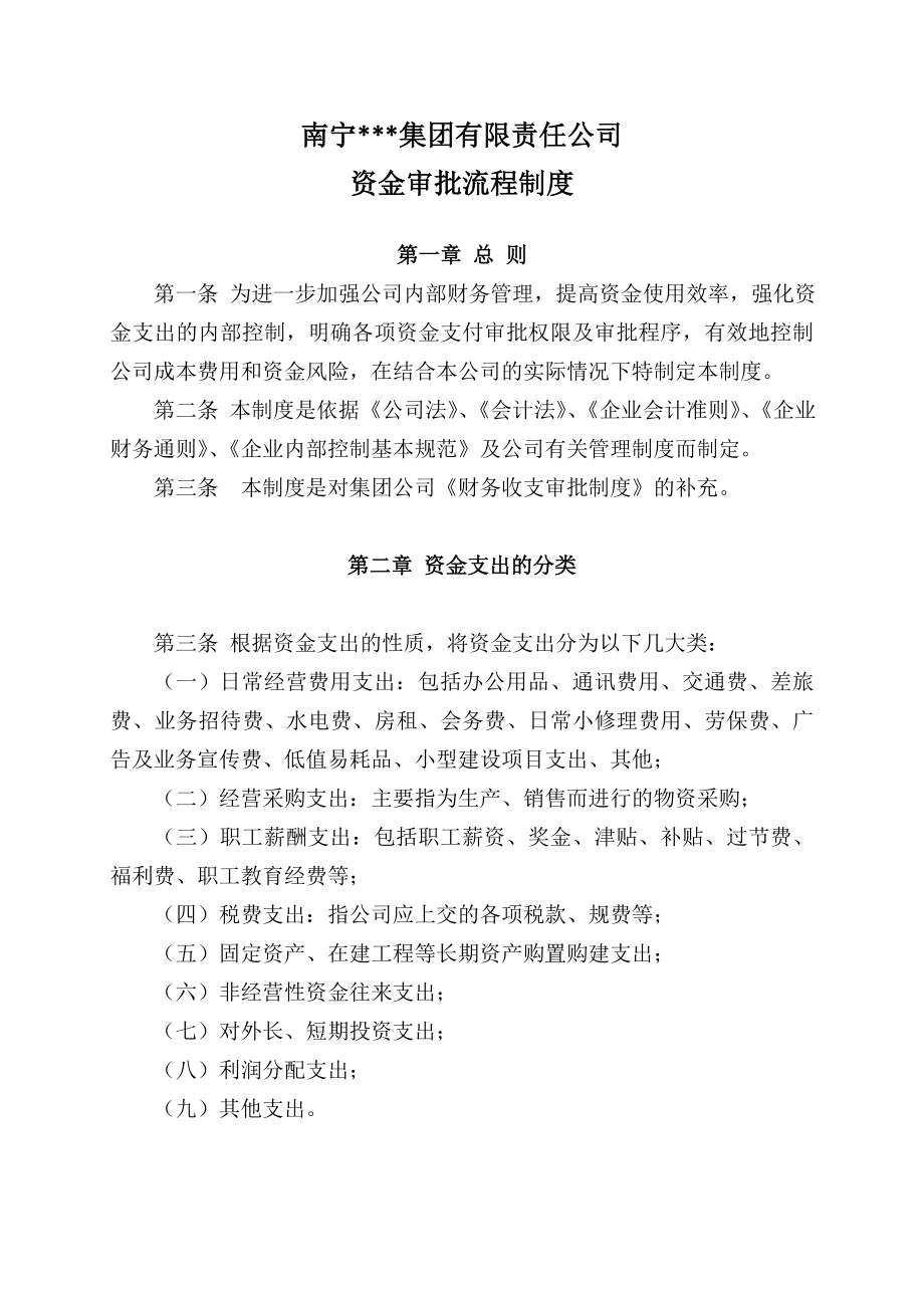 某集团公司资金支出审批流程.doc_第1页