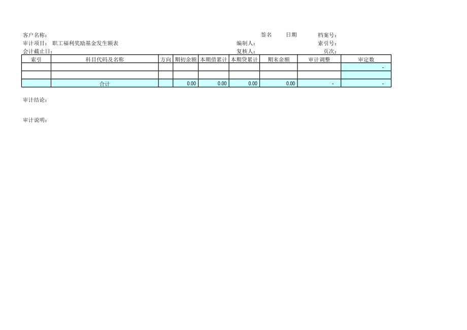 信用社（银行）D12职工福利奖励基金.xls_第2页