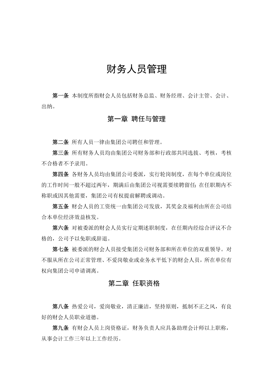 某集团公司财务管理制度体系.doc_第2页