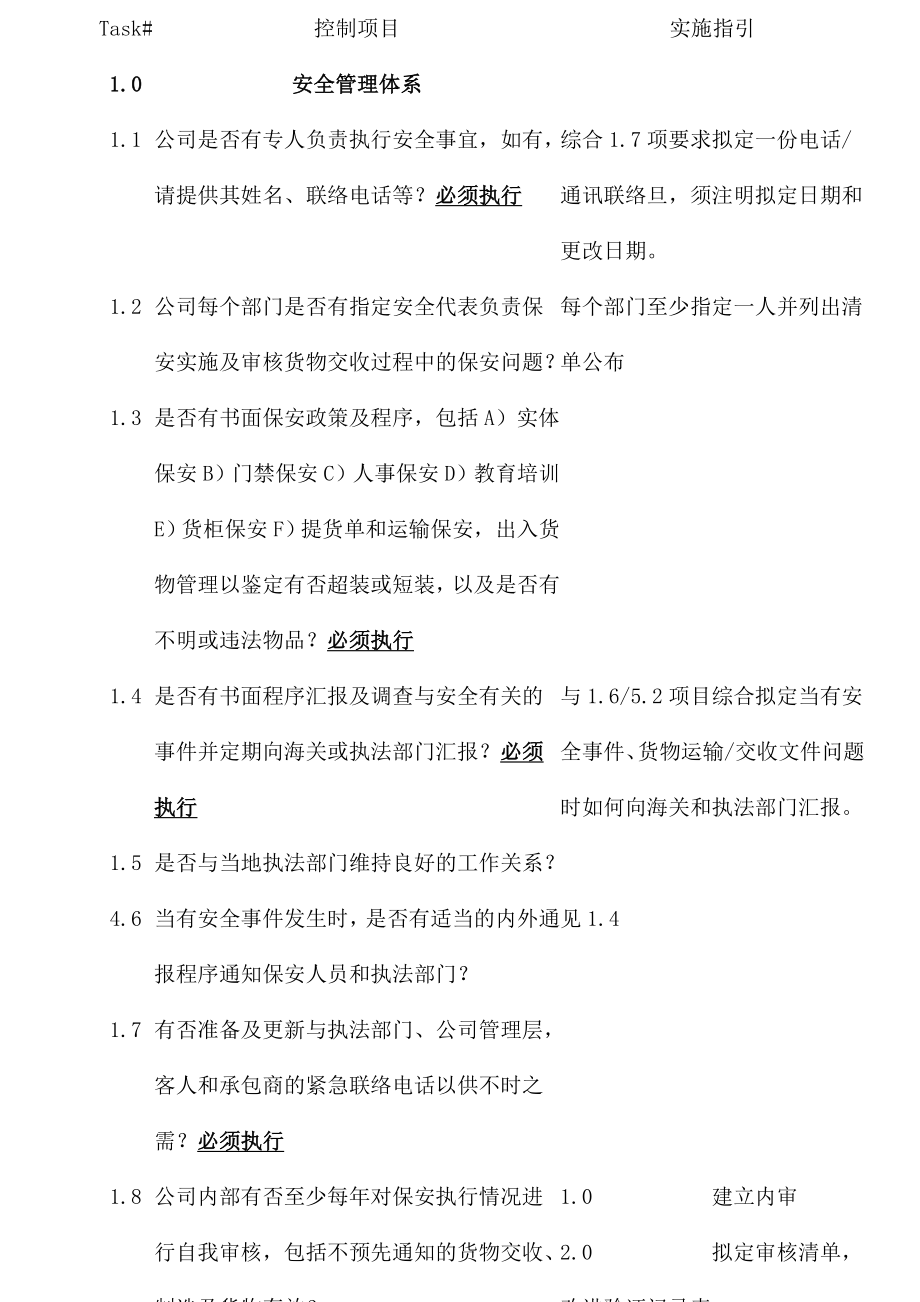 工厂反恐安全管理方案.doc_第1页