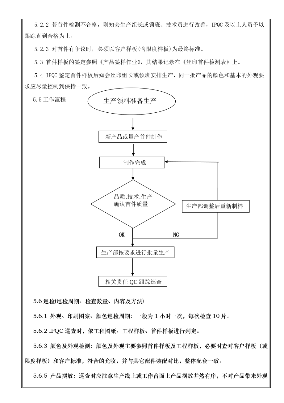 IPQC制程巡检检验作业指导书.doc_第2页