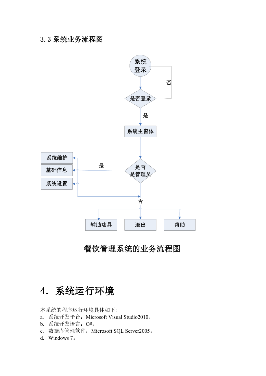 餐饮管理系统需求分析说明书.doc_第3页