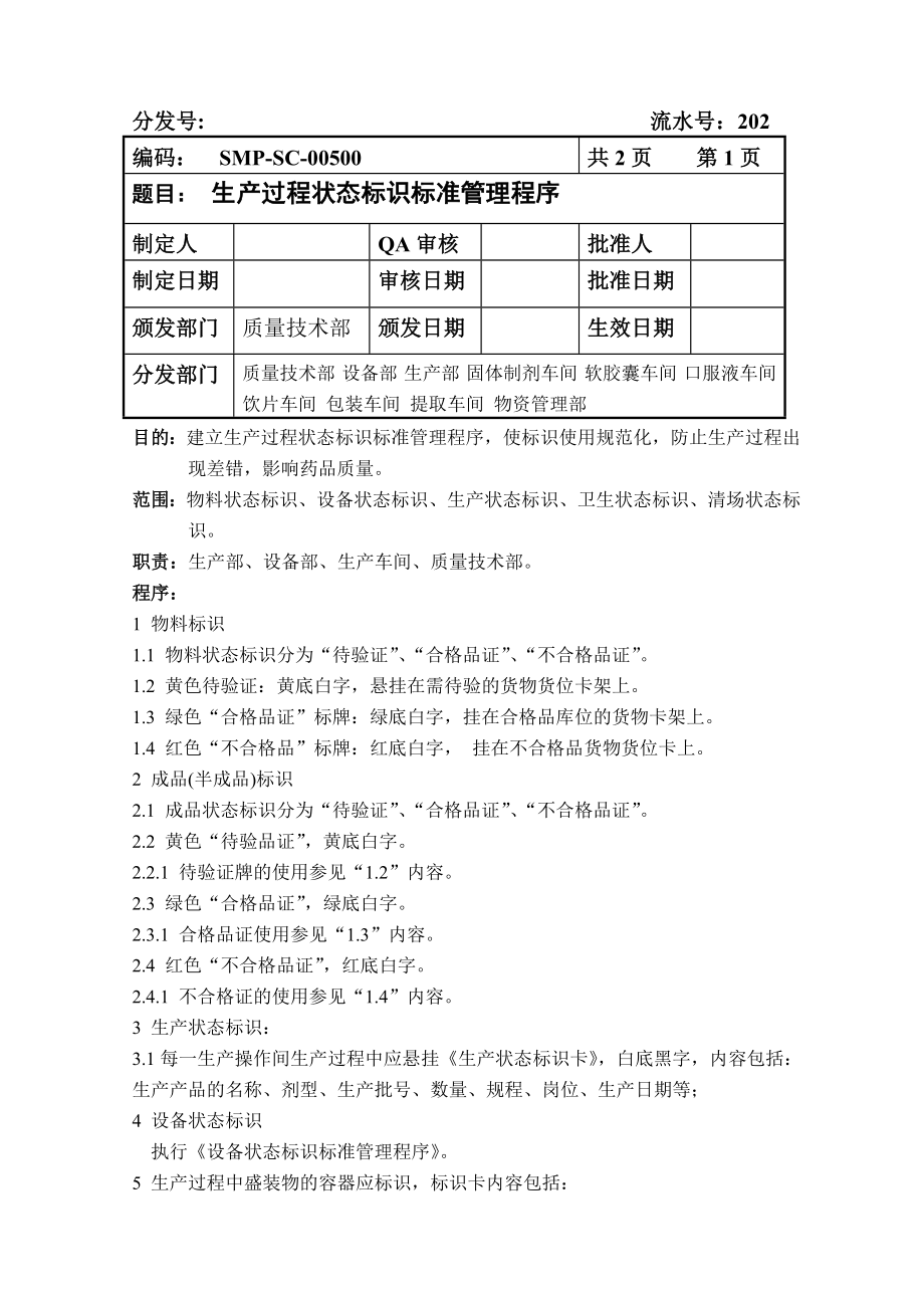 SMPSC00500生产过程状态标识标准管理程序202.doc_第1页