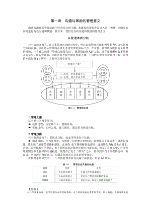 沟通与激励的管理意义.doc