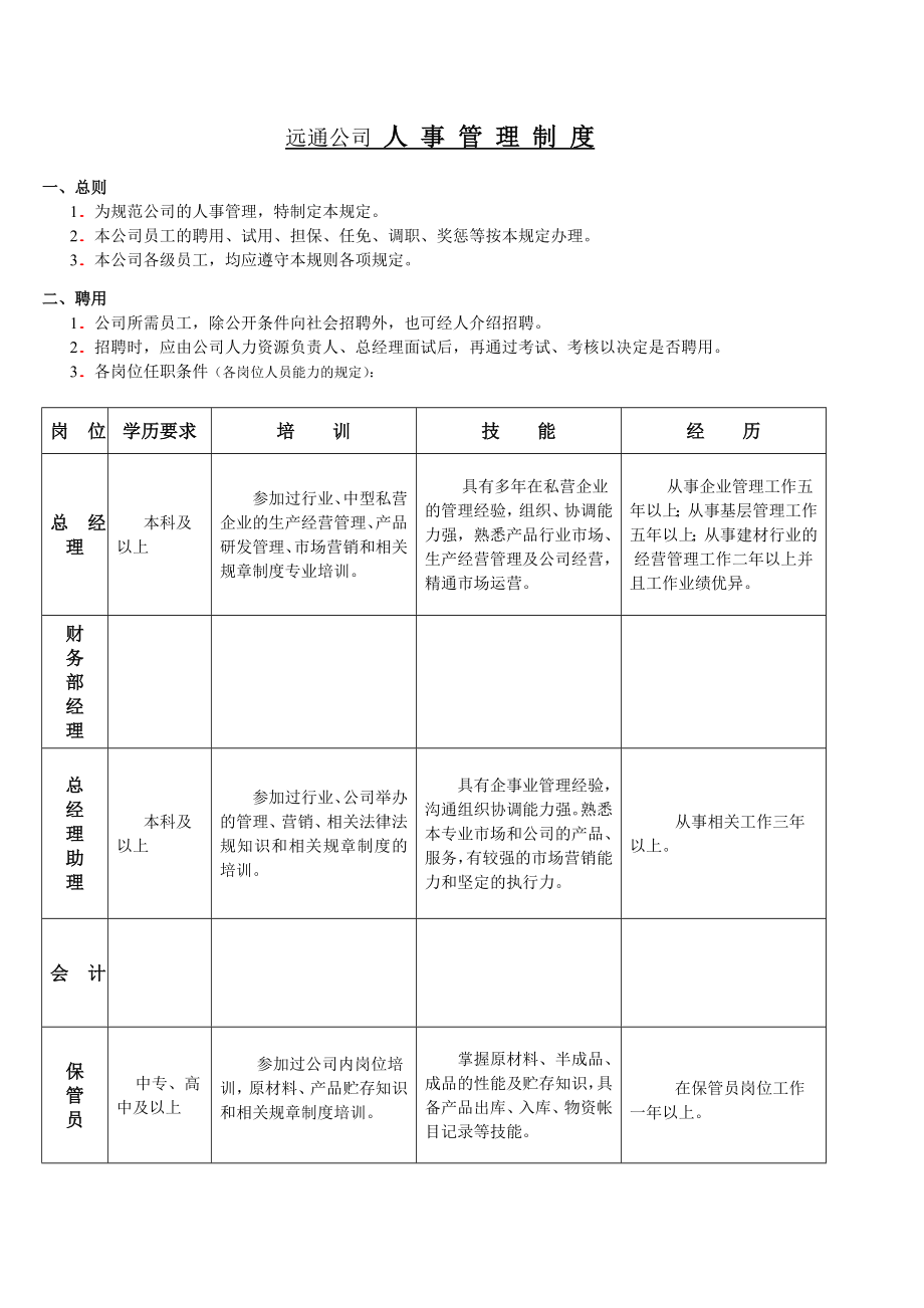 远通涂料公司管理制度规定汇编.doc_第2页