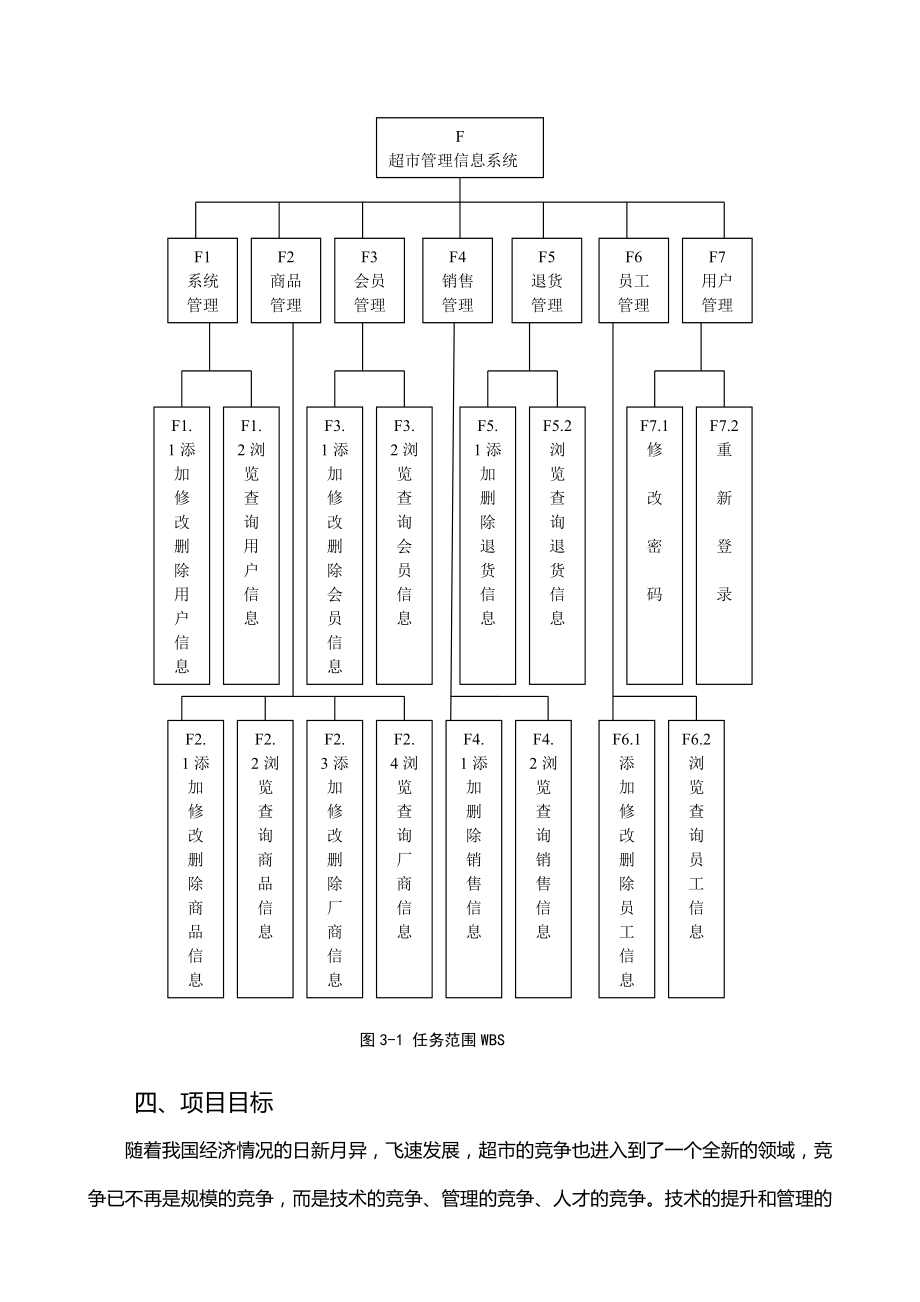 IT项目管理报告：超市管理系统项目管理报告方案.doc_第3页