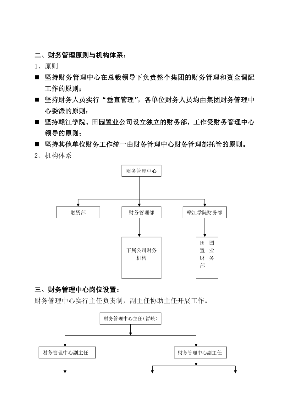 集团财务管理中心工作方案.doc_第2页