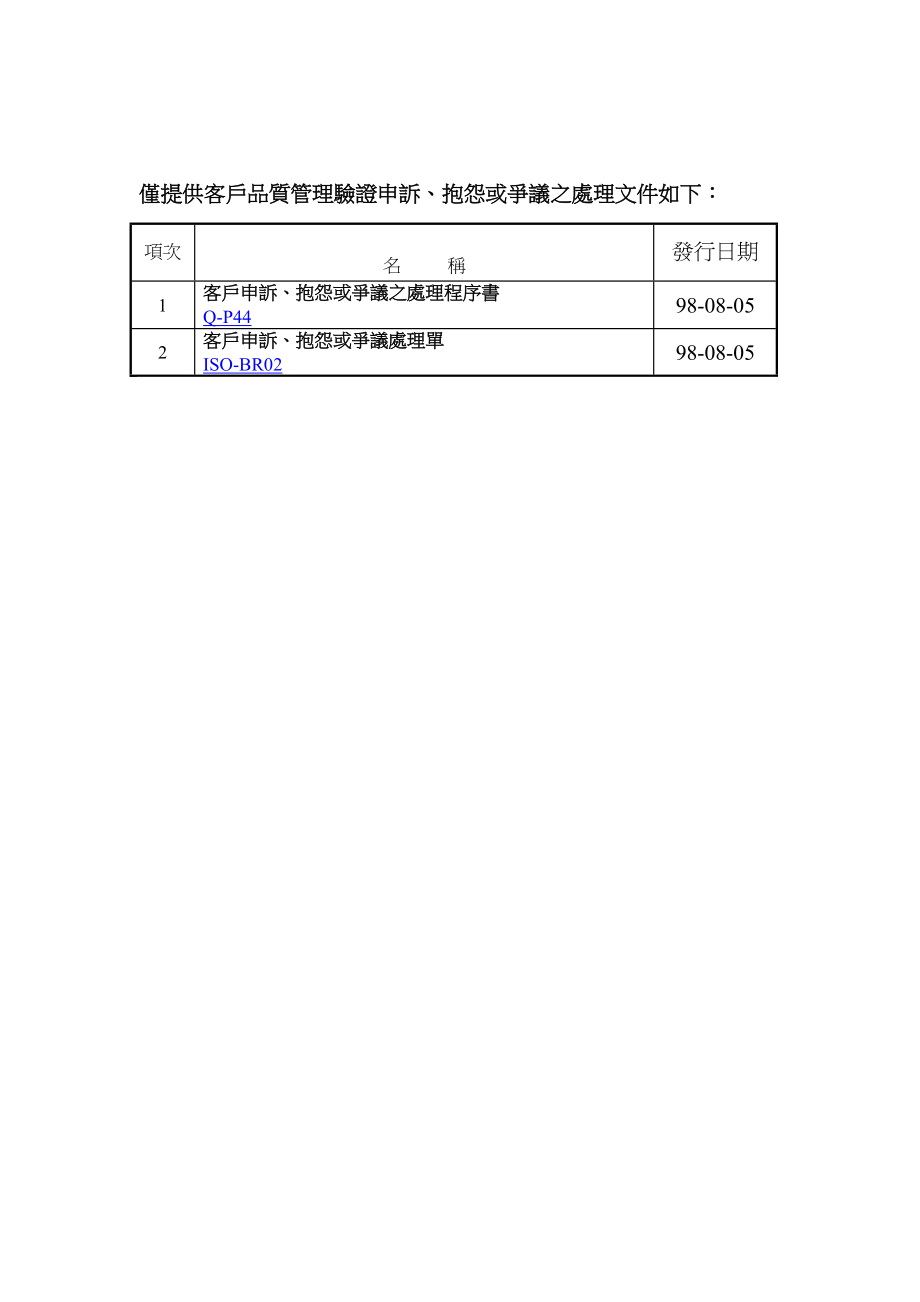 仅提供客户品质管理验证申诉.doc_第1页