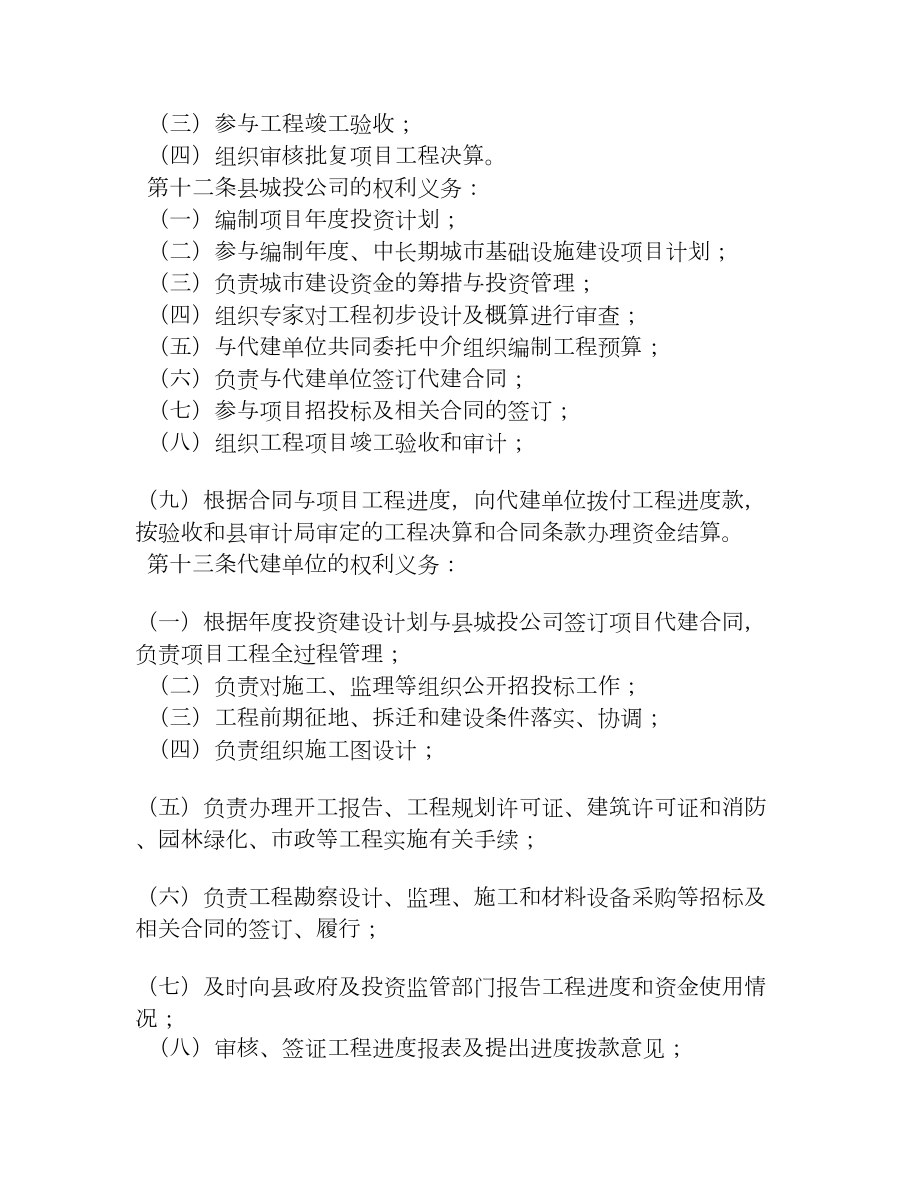 公共基础设施投资与建设管理规定[管理制度大全].doc_第3页