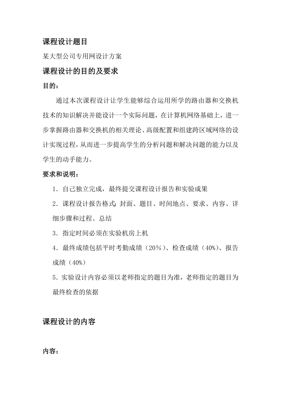 大型公司专用网设计方案.doc_第2页